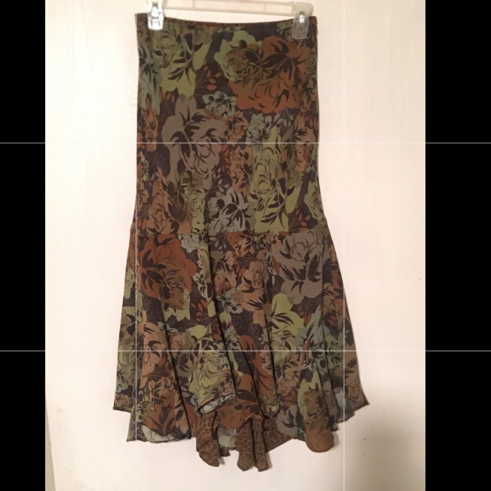 Long flowing beautiful reversible Skirt